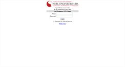 Desktop Screenshot of mail.soilengineersltd.com