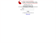 Tablet Screenshot of mail.soilengineersltd.com